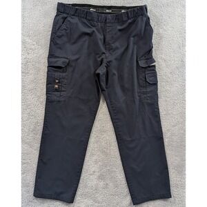 Elbeco Pants Men's‎ 48R Navy Blue Response Tek2 Cargo Uniform Tactical Work